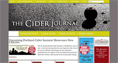 Desktop Screenshot of ciderjournal.com