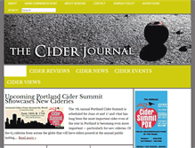 Tablet Screenshot of ciderjournal.com